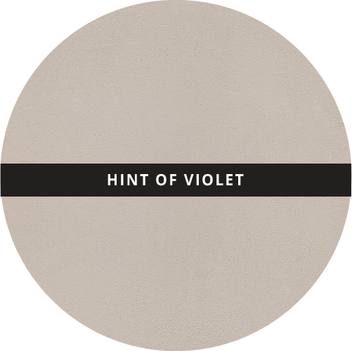 hint of violet f